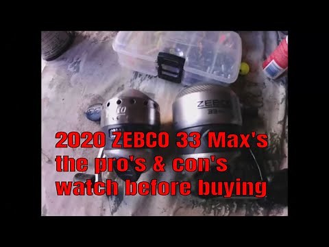 2020 ZEBCO 33 max the pro's & con's Best budget catfish & carp fishing Reel