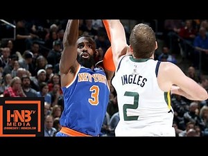 New York Knicks vs Utah Jazz Full Game Highlights / Jan 19 / 2017-18 NBA Season