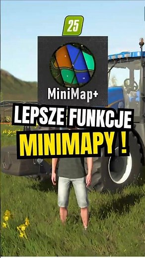 Professional Minimap for FS25 #fs25 #farmingsimulator25 #fs25mods #farmingsimulator #shorts