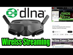 DJI Goggles 2 Wifi DLNA Streaming - How To