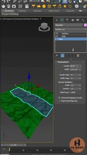 Conform modifier in 3ds Max