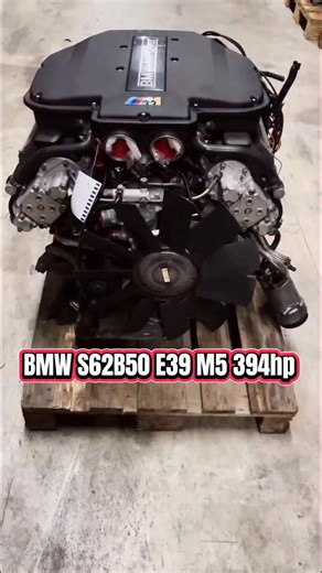 MotorLight Auto Parts | Bmw M5 E39 E52 Z8 Fully complete engine swap used on 63.000km S62B50 included ecu wires harnes fully swap #m5 #s62b50 #s62 | Instagram
