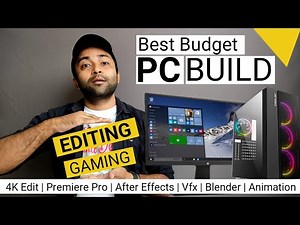 Best PC Build For Video Editing 2021 | PC Build For 4k Video Editing | Gaming
