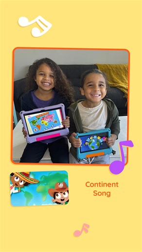 WonJo Kids on Instagram: "🌍🎶 Sing, dance, and explore the world together! Our new Continent Song helps kids learn all about the continents and it’s perfect for family fun time!💃🕺 ✨ Sing along now with WonJo Kids! Download the app in the link in bio ⬆️ #WonJoKids #appforkids #songsforkids #continent #song #kids"
