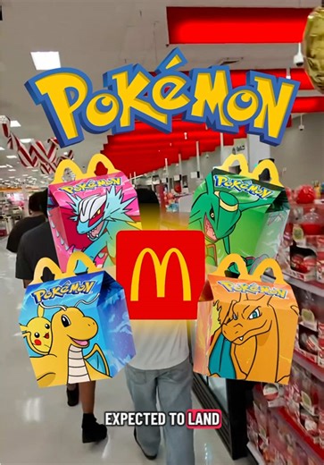 McDonald’s Happy Meals are coming 🔥 | happy meals mcdonalds pokemon