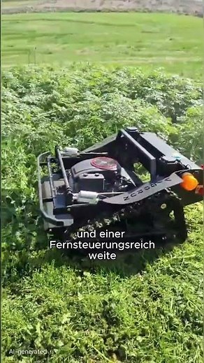#lawnmowingbusiness Incredible Cutting Power of the Vigorun Remote Control Flail Mower 🚜