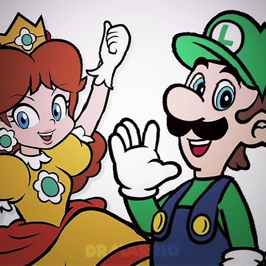 3rd fav ship! O3O #luigi#luigiedit#daisy#luigixdaisy#mario#drmarrio#nintendo