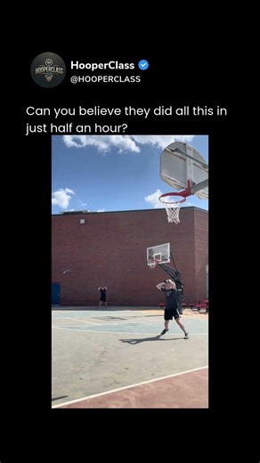 Can you believe they did all this in just half an hour?