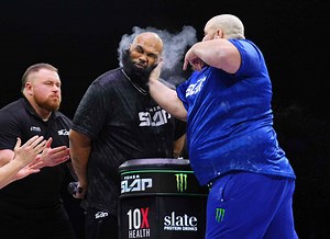 Super Heavyweight Slap Fight Gets HEATED 🤯 | Nick Savage