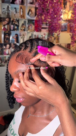 Edging Techniques for Fulani Braids