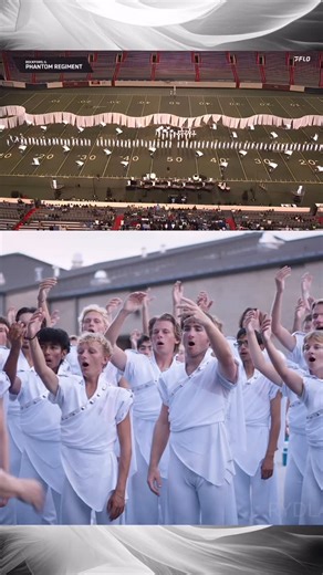 Marching Trend on Instagram: "If you can sing it 🗣️ You can play it! 🎺 Phantom Regiment 2025 Opener (Vocals-Warm Up) 🔥 #dci2025 ⚪️ [Untittled Program] @thephantomregiment Sounds Of Heaven 🌬️ 🎥: Flomarching 🎥: Rydland Productions [YT] @connorrydland ✍🏼: @marchingtrend [Edit] #dci #drumcorps #phantomregiment #worldclass #worldwide #marchingtrend #worldwide #bandcamp #summer #america #usa #vocals #trend #viral #worldchampionships #edits #reels #follow #music #warmup #untittled #band #marchin