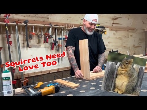 Build a Squirrel Nesting Box for my Grandfather