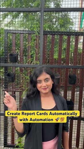 Create & Generate Report Cards Automatically✅🚀 #shorts #pabblyconnect #reportcard #productivity