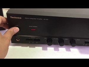 TECHNICS SU-610 Class A Stereo Integrated Amplifier (2 x 30W)