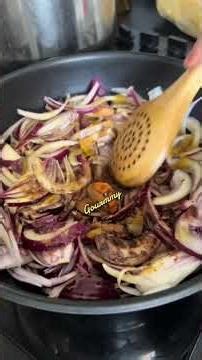 Moroccan couscous with beef and tfaya #easyrecipe #food #recipe #moroccancuisine #couscous