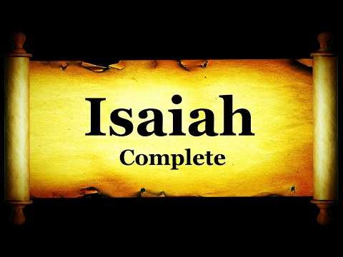 Isaiah Complete | The Holy Bible | KJV Read Along | 4K Audio Text | Read by Just-in Bible