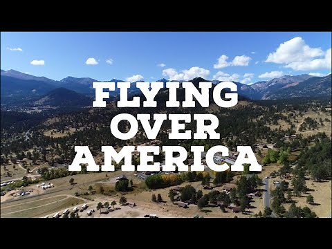 Flying Over America - 4K Drone Footage
