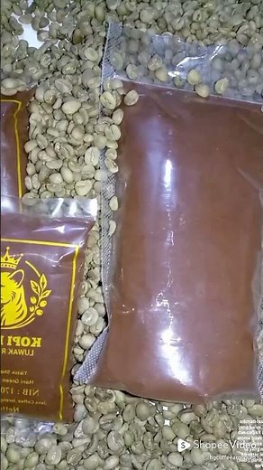 100 Gram and 500 Gram Ground Coffee 100% from coffee beans - Arabica Robusta coffee blend