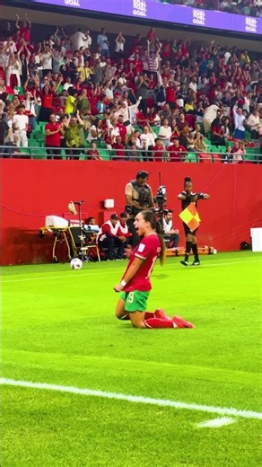 As passionate as it gets. Sakina Ouzraoui. 🇲🇦❤️ #TotalEnergiesWAFCON2026
