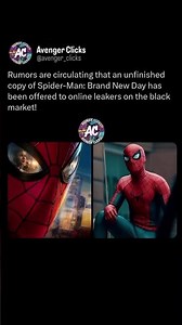Unfinished copy of Spider-Man: Brand New Day leaked online! 🕷️⚠️ #SpiderMan4 #MarvelLeaks #Shorts