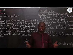 Exercises - CM1: French / Vocabulary / Text followed by questions / Continuation 1 / M. Guissé