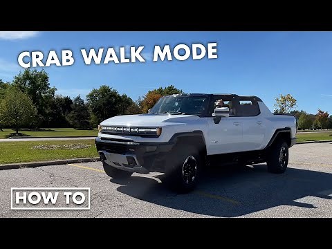 How to activate Crab Walk on the GMC Hummer EV