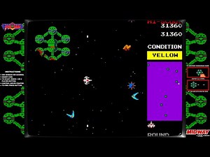 Bosconian (1981, Bally-Midway-Namco) Arcade QuickPlay