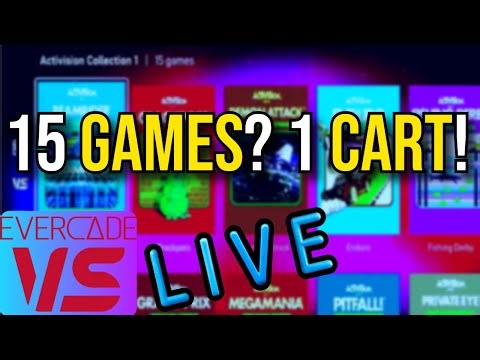 Exploring the Activision Collection 1 on Evercade: 15 Games, 1 Cart!