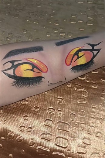 eye makeup tutorial 🖌️ #shorts #art #artist #dhurandhar #music