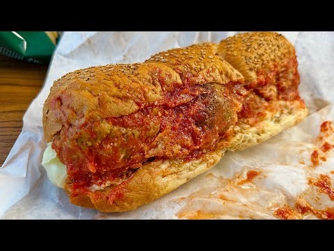 The REAL Meatball Sub in the Boston Area! Anthony's Italian Specialties Review!!