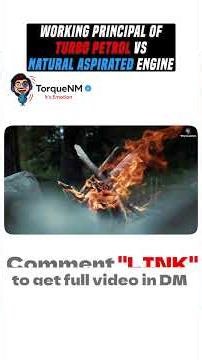 Turbo Petrol vs Naturally Aspirated Engine | How They Work Explained 🔥 #Shorts | Torquenm.com