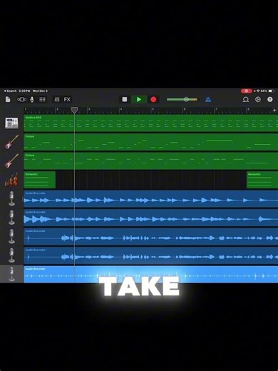 How to make a song with 1 intrument + voice rev