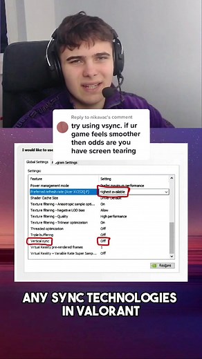Replying to @nikavac optimize your BIOS and never turn on syncs again