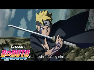 Boruto vs Kawaki Sub Indonesia [Boruto Naruto Next Generations Episode 1]