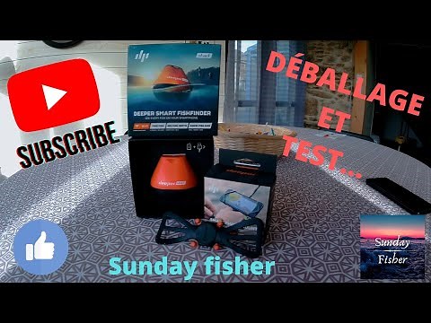 Deeper start " l'échosondeur" le test !!! Français