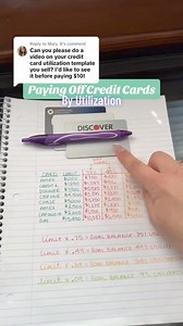 5K views · 62 reactions | the credit utilization chart is a game changer when it comes to paying off credit cards #credit #score #tips #howto #creditcard #card | Ashallaboutmoney | Facebook