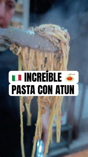 INCREÍBLE PASTA CON ATÚN 🍝🇮🇹 #chefroberta #pasta #recetas