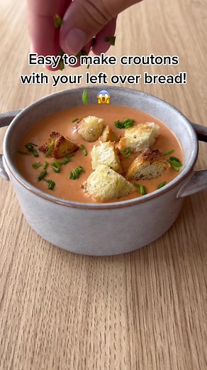 How to Make Delicious Croutons with Leftover Bread