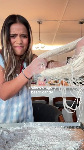 DIY Dragon's Beard Candy with Hi-Chews!