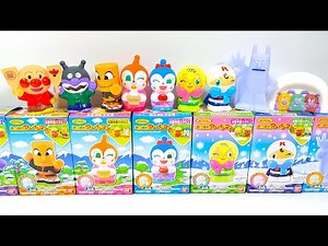 Anpanman P76 "unboxing" Figure Finger Puppet Japanese candy toys