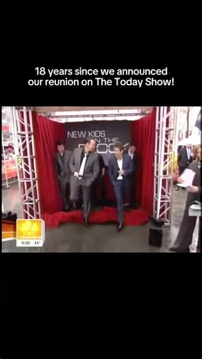 18 years ago, we announced our reunion on @T‪@TODAY‬how. It's been such a wild ride ever since. 🤖♥️