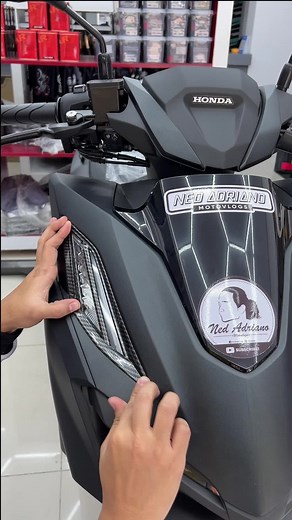 1M views · 10K reactions | Original Carbon Garnish for Honda Click 160! | Ned Adriano Vlogs | Facebook