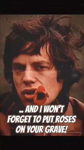 .. and I won't forget to put roses on your grave #fec #rollingstones