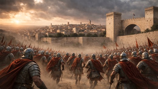 The Roman destruction of Jerusalem in 70 AD, the siege that shattered Judea and reshaped Judaism