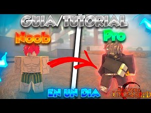 Guía/Tutorial ¿Cómo empezar desde cero? | 🔥Slayers Unleashed 🔥 | Roblox | PilexYT
