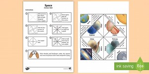 KS2 Space Fortune Teller