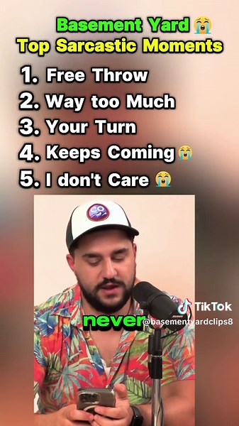 Top Sarcastic Moments from The Basement Yard Podcast