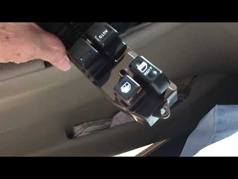 Replacing 2005 Toyota Corolla Master Window Switch