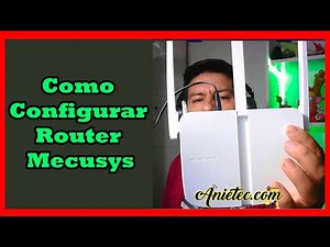 Como configurar Router Mecusys