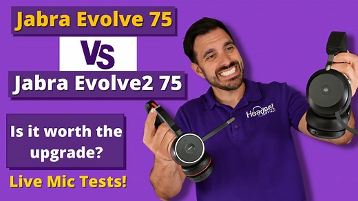 Jabra Headsets: Evolve2 75 vs. Evolve 75 – Which Is Better?